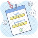 Password Cyber Security Icon