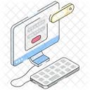 Online Digital Retailing Icon