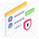 Web Password Login Password Web Accounts Icon