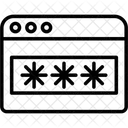 Login Password  Icon