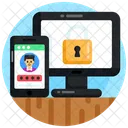 Mobile Password Login Password Secure Access Icône