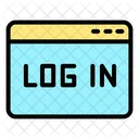 Login Screen Password Login User Login Icon