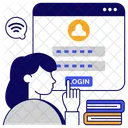 Login website  Icon