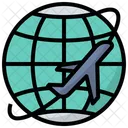 Logistic Airfreight Travel Icon