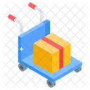 Logistic Cart Transport Trolley Warehouse Cart Icon