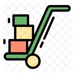 Logistic Cart  Icon