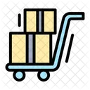 Logistic Cart Cart Trolley Icon