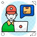 Logistic chat  Icon