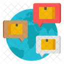 Logistic chat  Icon