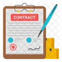 Logistic contract  Icon