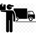 Delivery Lorry Mover Icon