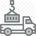 Logistic Delivery Supply Chain Cargo Icon
