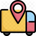 Logistic Delivery Location  Icon
