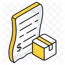 Logistic Invoice  Icon