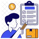 Logistic List Logistic Plan Checklist Icon