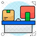 Logistic reception  Icon