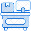 Logistic Reception Icon