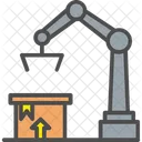 Logistic Robotic Arm Warehouse Robotic Arm Arm Icon