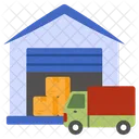 Warehouse Storehouse Storeroom Icon