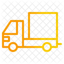 Logistic Transport Shipping Vehicle Delivery Truck Icon