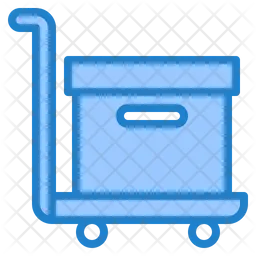 Logistic Trolley  Icon