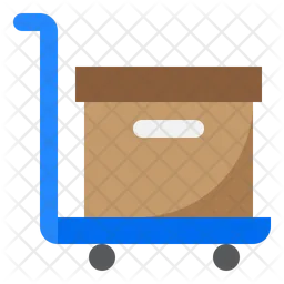 Logistic Trolley  Icon