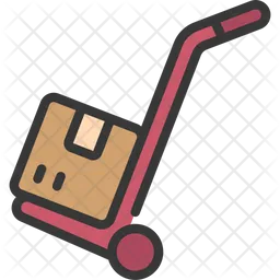 Logistic Trolley  Icon