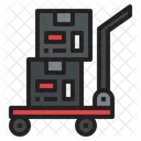 Logistic Trolley  Icon