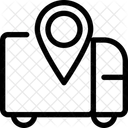 Logistica Mapa Navegacao Ícone