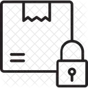 Caixa Seguranca Logistica Fechadura Ícone