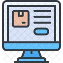 Logistics Package Shipping Icon