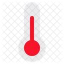 Logistics Thermometer Packaging Icon