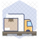 Car Courier Loading Icon