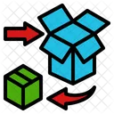 Warehouse Storehouse Courier Icon
