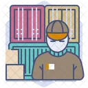 Container Logistics Packet Icon