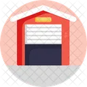 Logistics Stock Warehouse Icon