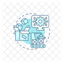 Erp Logistics Development Icon