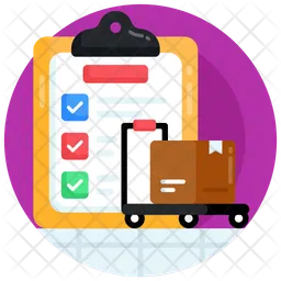 Logistics Checklist  Icon