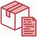 Logistics Data Shipping And Delivery Data Storage Icon