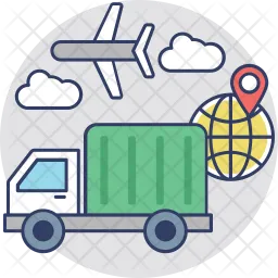 Logistics delivery  Icon