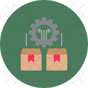 Logistic Delivery Box Icon