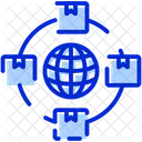 Logistics Network  Icon