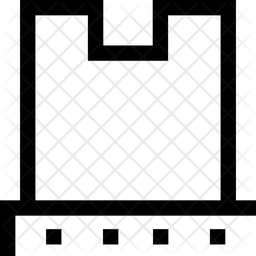 Logistics Package Conveyor Icon