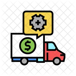 Logistics Service Management  Icon