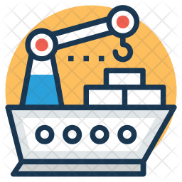 Logistics Ship Icon