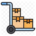 Logistics Trolley  Icon