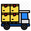 Logistics Package Box Transport Icon