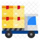 Logistics Package Box Transport Icon