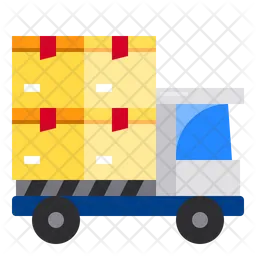 Logistics Truck  Icon