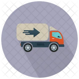 Logistics Truck  Icon